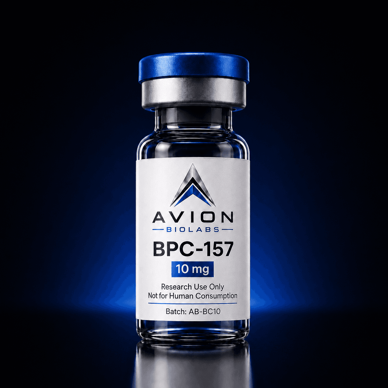 BPC-157 10mg Avion BioLabs Lyophilised vial