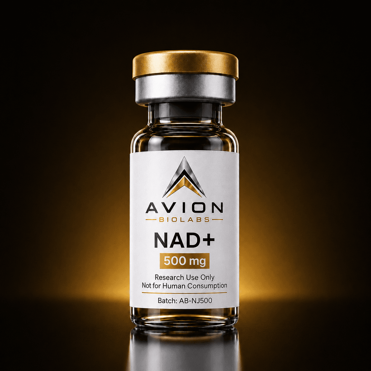 NAD+ 500mg Avion BioLabs Research vial