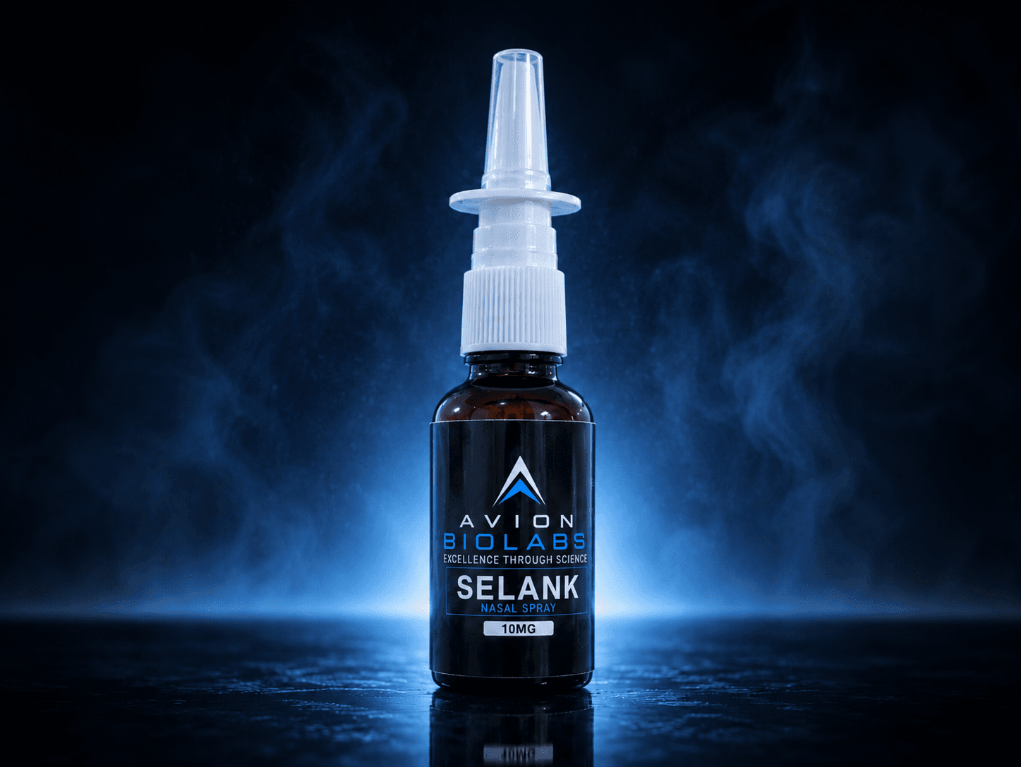 Selank 10mg Avion BioLabs 10ml nasal-spray research format