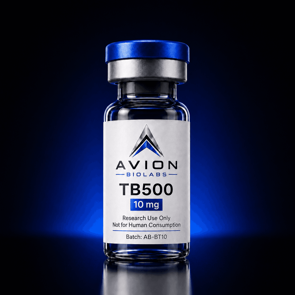 TB-500 10mg Avion BioLabs Lyophilised vial