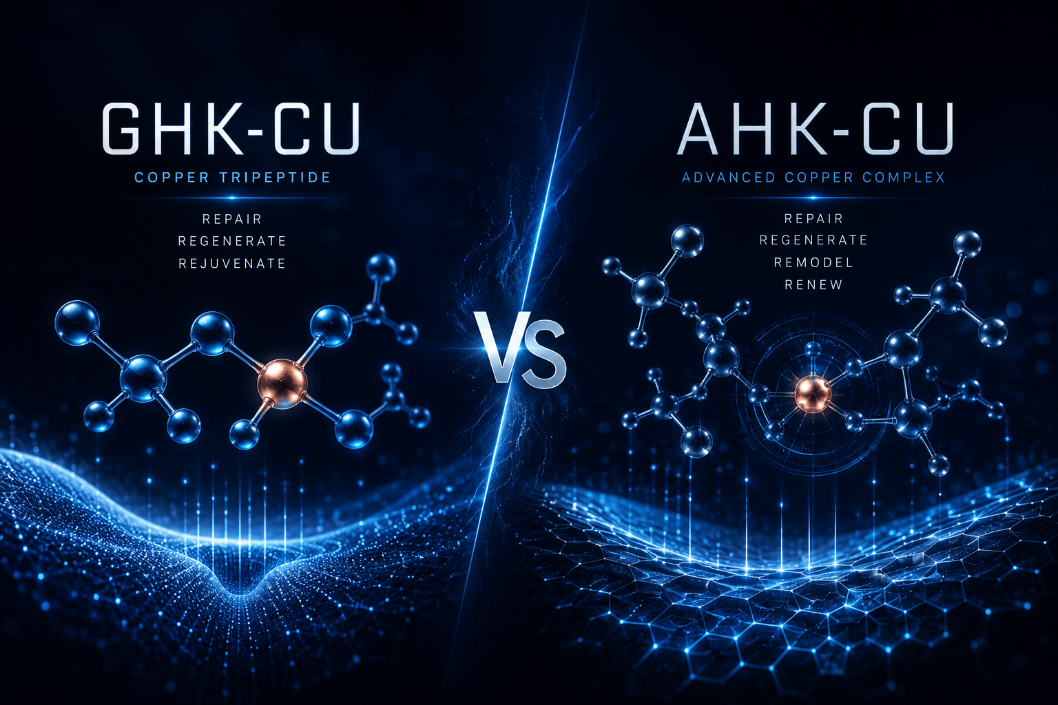 GHK-Cu vs AHK-Cu Research Comparison | Copper Peptides - Avion Biolabs