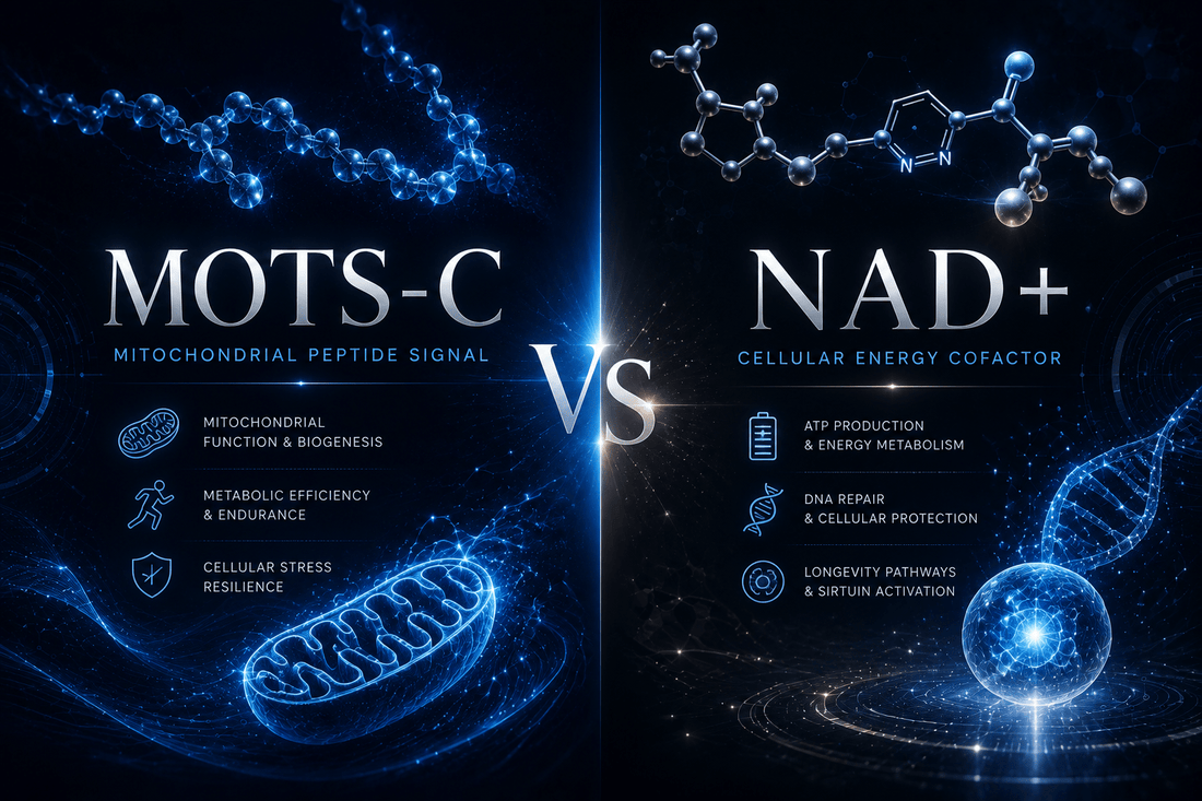 MOTS-C vs NAD+ Research Comparison | Mitochondrial Research - Avion Biolabs