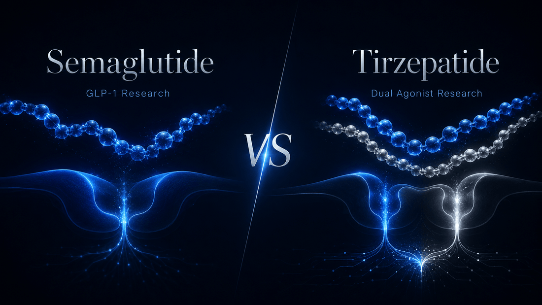Semaglutide vs Tirzepatide Research Comparison | GLP-1 vs Dual Agonist - Avion Biolabs