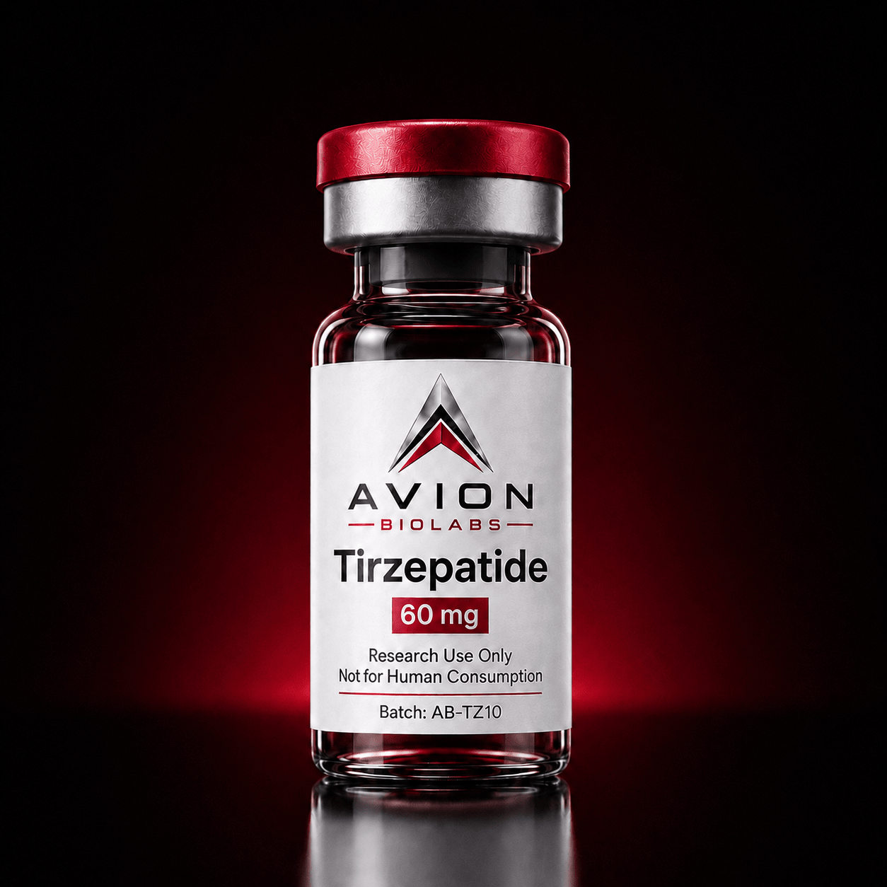Tirzepatide 60mg UK Stock Research Peptide Avion BioLabs