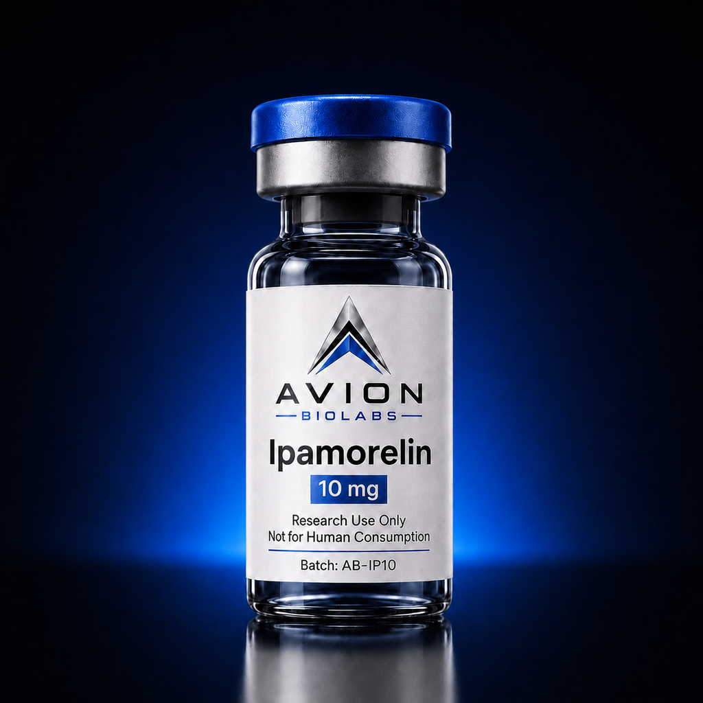 Ipamorelin 10mg UK Stock Research Peptide Avion BioLabs