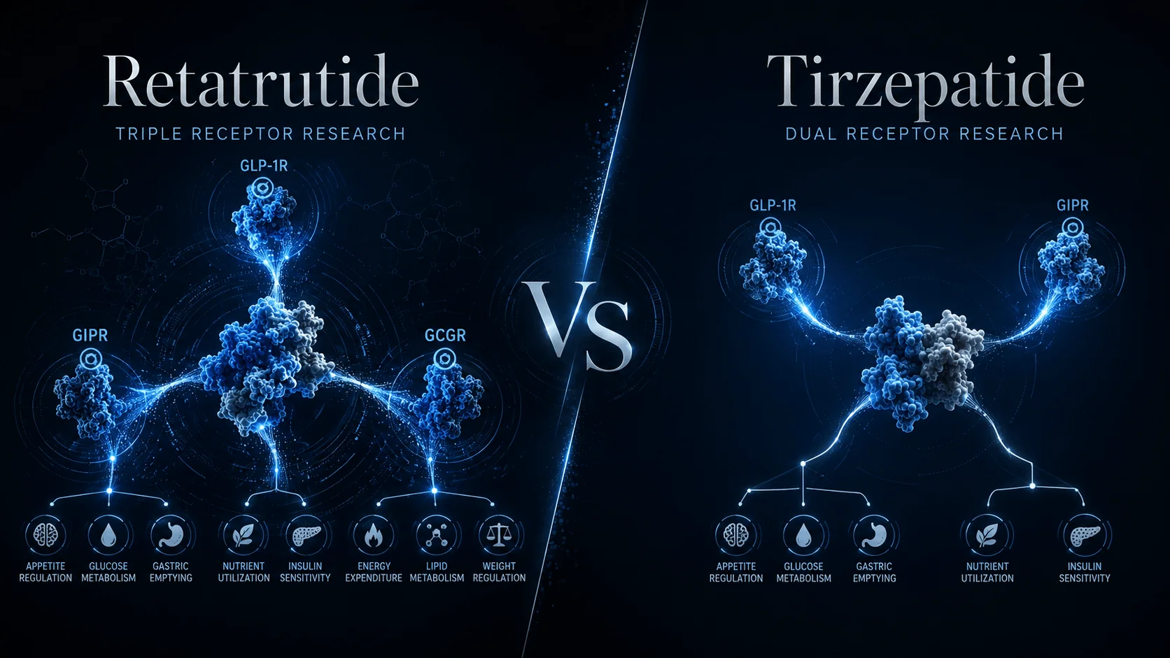Retatrutide vs Tirzepatide: Triple vs Dual Receptor Research Compared - Avion Biolabs
