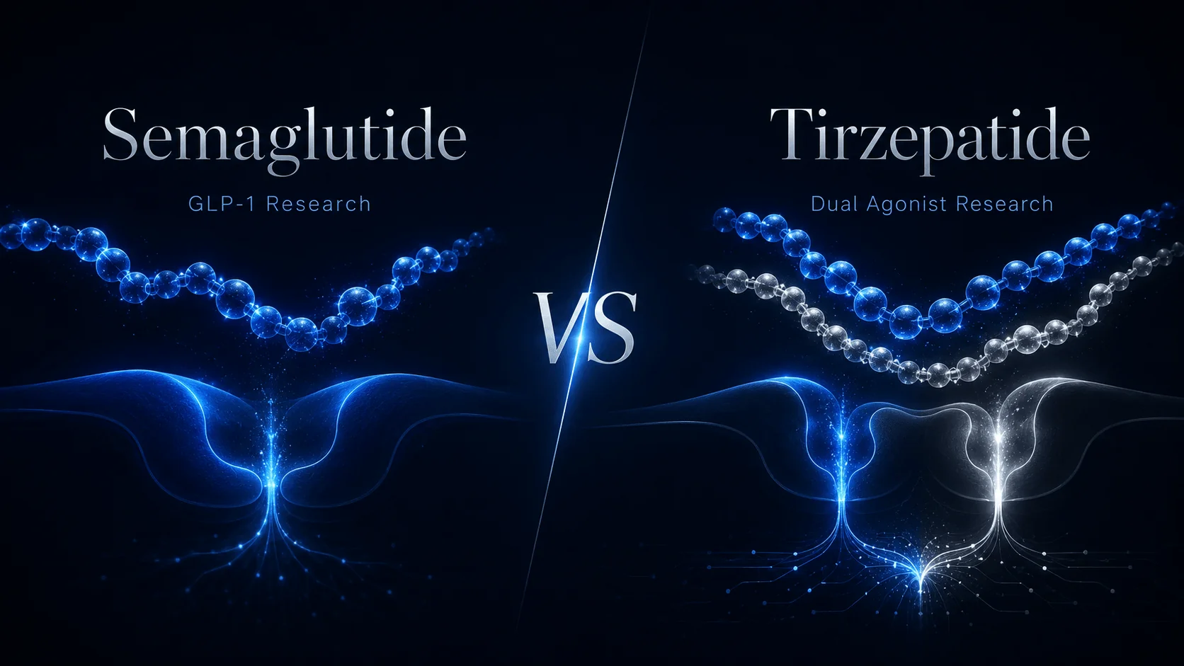 Semaglutide vs Tirzepatide Research Comparison | GLP-1 vs Dual Agonist - Avion Biolabs